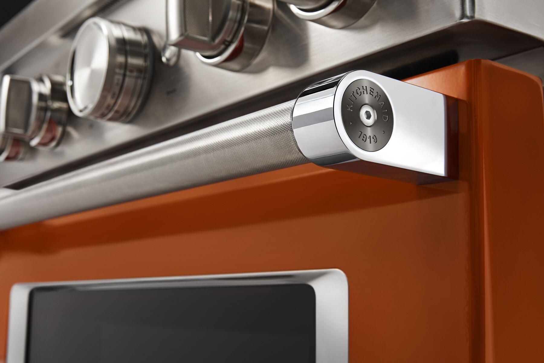 Kitchenaid W11368841BO Kitchenaid® Commercial-Style Range Handle Medallion Kit - Black