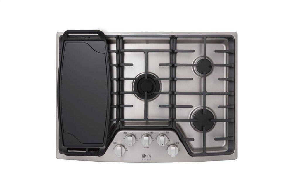 Lg LSCG307ST Lg Studio 30'' Gas Cooktop