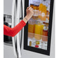 Lg LSXC22396S 22 Cu.Ft. Smart Wi-Fi Enabled Instaview™ Door-In-Door® Counter-Depth Refrigerator