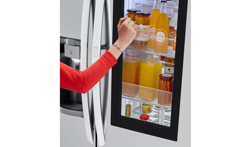 Lg LSXC22396S 22 Cu.Ft. Smart Wi-Fi Enabled Instaview™ Door-In-Door® Counter-Depth Refrigerator