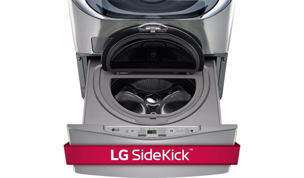 Lg WD100CV 1.0 Cu. Ft. Lg Sidekick™ Pedestal Washer, Lg Twinwash™ Compatible