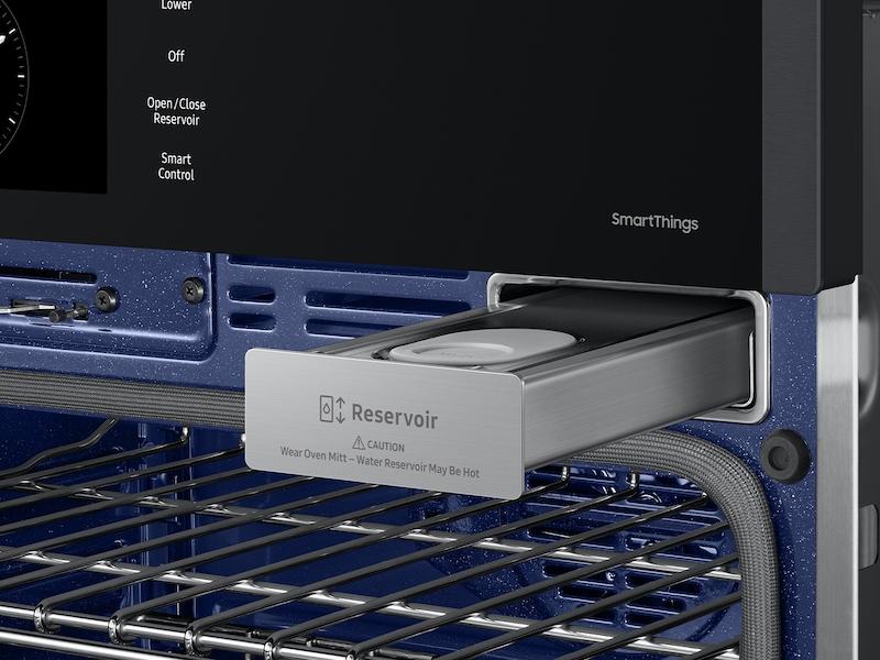 Samsung NV51CG600DMT 30" Double Wall Oven With Steam Cook In Matte Black Steel