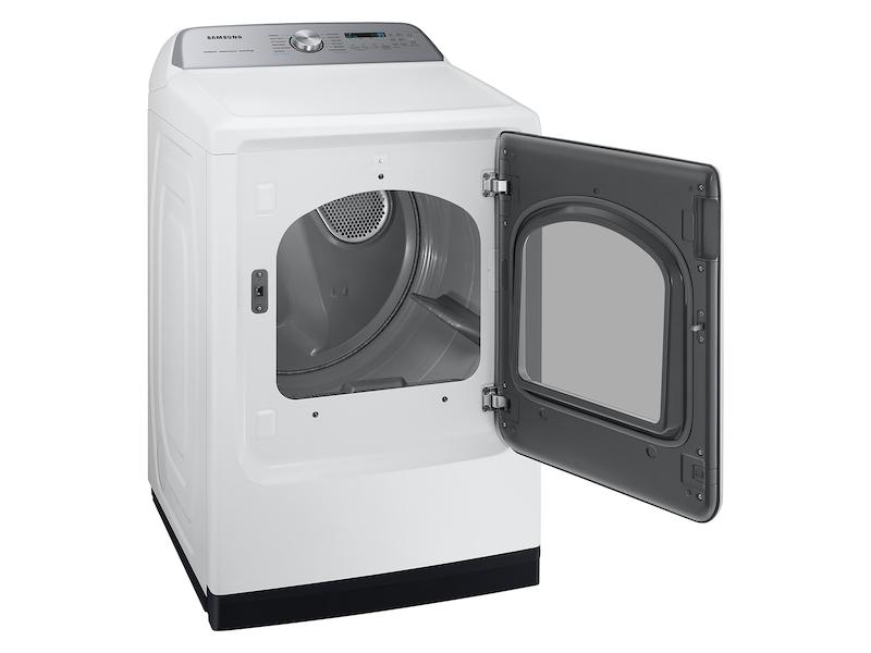 Samsung DVG55CG7100W 7.4 Cu. Ft. Smart Gas Dryer With Steam Sanitize+ In White