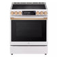 Lg LSES6338N Lg Studio 6.3 Cu. Ft. Instaview® Electric Slide-In Range With Probake Convection® And Air Fry