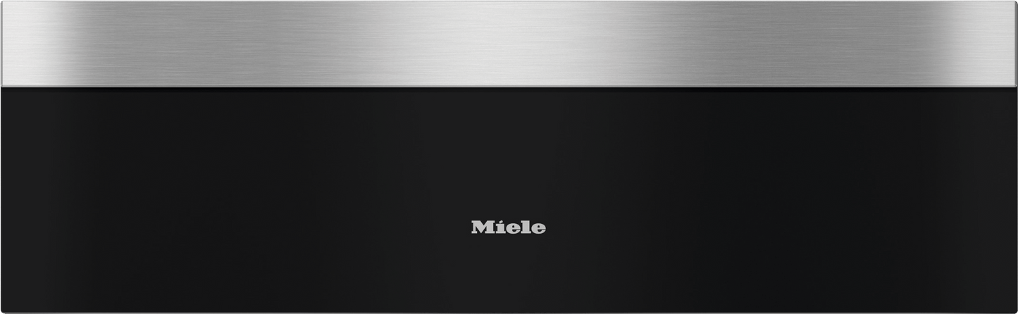 Miele ESW7670 STAINLESS STEEL   Handleless Gourmet Warming Drawer, 30" Width And 9 3/16" Height For Preheating Dishware, Keeping Food Warm, And Slow Roasting.