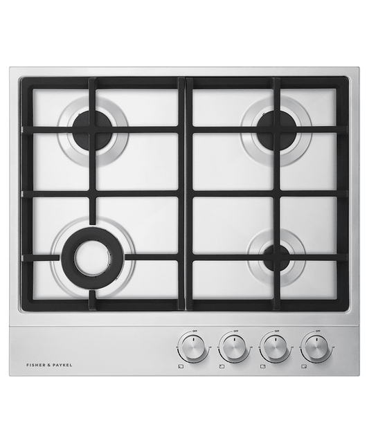 Fisher & Paykel CG244DLPX1N Gas On Steel Cooktop, 24", Lpg