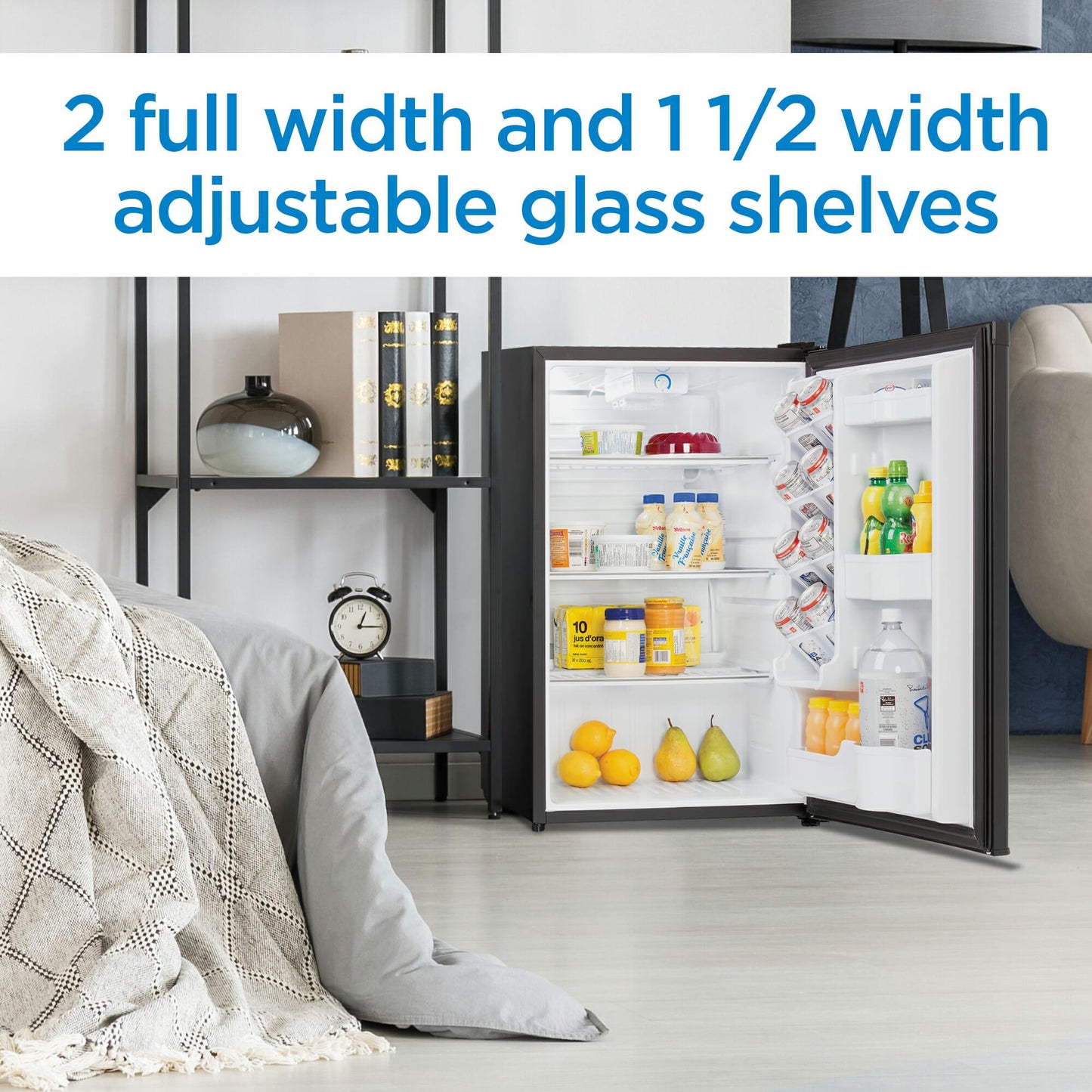 Danby DAR044A4BDD6 Danby Designer 4.4 Cu. Ft. Compact Fridge In Black