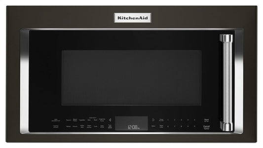 Kitchenaid KMHC319EBS 1000-Watt Convection Microwave Hood Combination - Black Stainless Steel With Printshield™ Finish