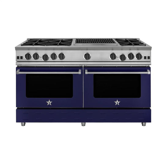 Bluestar RNB606GCBV2L 60" Rnb Series Range With A Griddle & Charbroiler