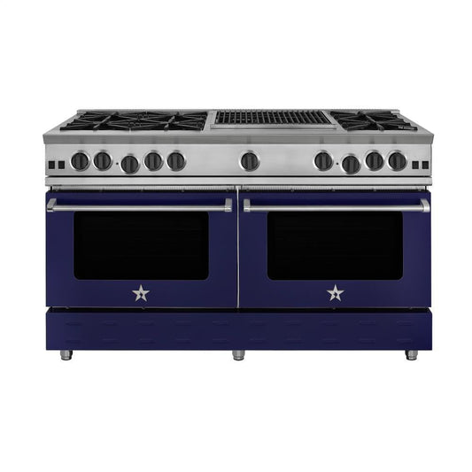 Bluestar RNB608CBV2L 60" Rnb Series Range With A 12" Charbroiler