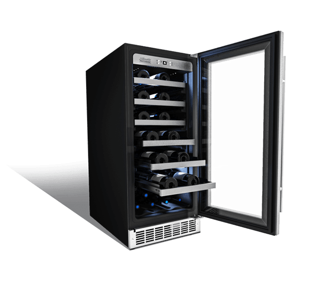 Silhouette DWC031D1BSSPR Tuscany 15 Single Zone Wine Cellar.