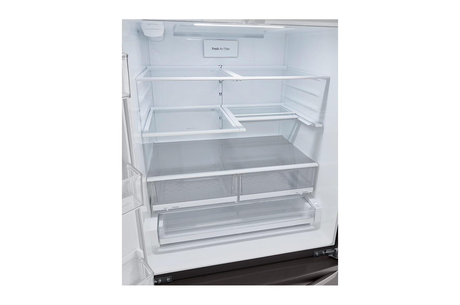 Lg LMXC22626D 22 Cu Ft. Smart Counter Depth Double Freezer Refrigerator