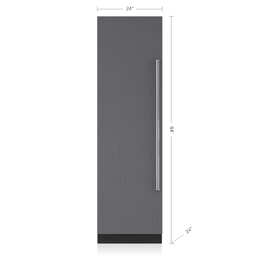Sub-Zero IC24RLH 24" Designer Column Refrigerator - Panel Ready