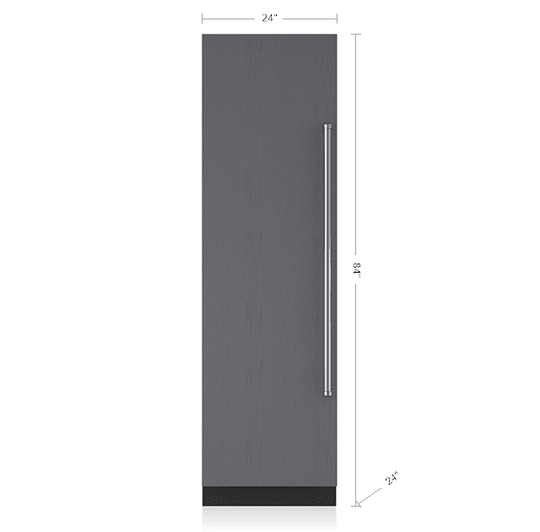 Sub-Zero IC24RRH 24" Designer Column Refrigerator - Panel Ready