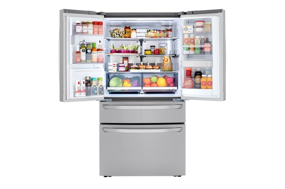 Lg LRMDC2306S 23 Cu. Ft. Smart Wi-Fi Enabled Counter-Depth Refrigerator With Craft Ice™ Maker