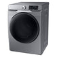 Samsung DVE45R6100P 7.5 Cu. Ft. Electric Dryer With Steam Sanitize+ In Platinum