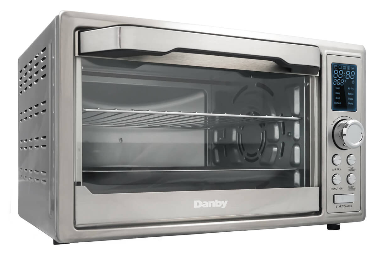 Danby DBTO0961ABSS Danby 0.9 Cu. Ft./25L Convection Toaster Oven With Air Fry Technology, Digital Lcd Display