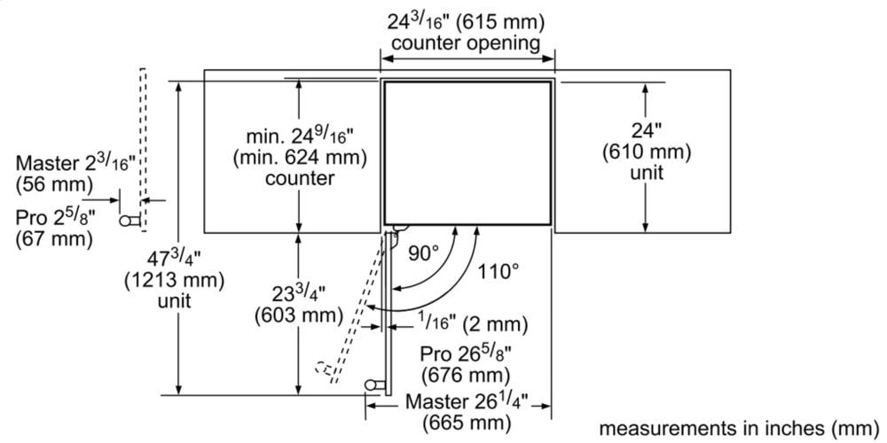 Thermador T24UW920LS 24-Inch Under-Counter Wine Reserve With Glass Door