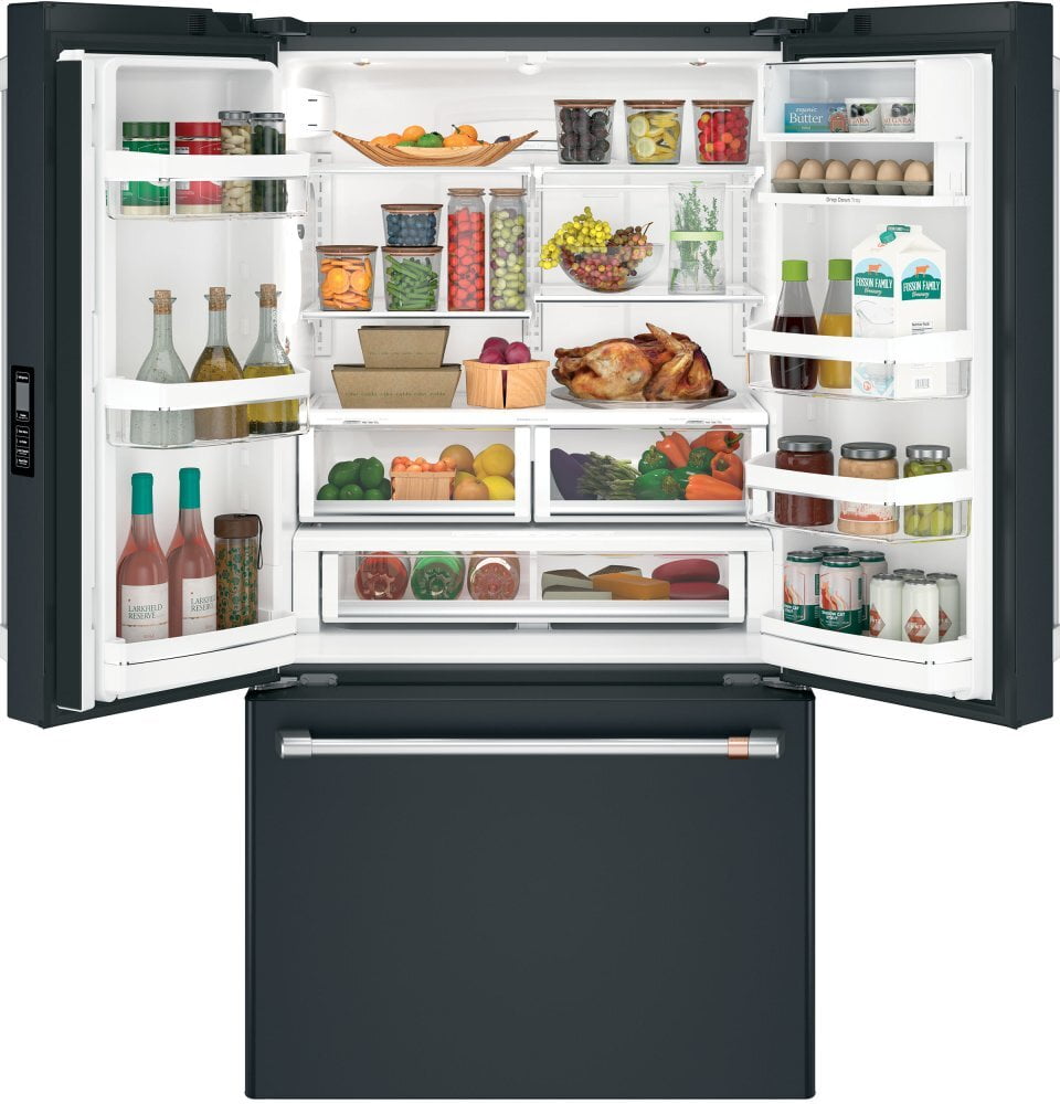 Cafe CWE23SP3MD1 Café Energy Star® 23.1 Cu. Ft. Smart Counter-Depth French-Door Refrigerator