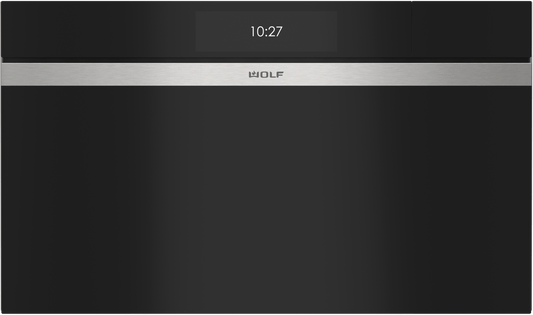 Wolf CSOP3050CMB 30" M Series Contemporary Handleless Convection Steam Oven - Plumbed