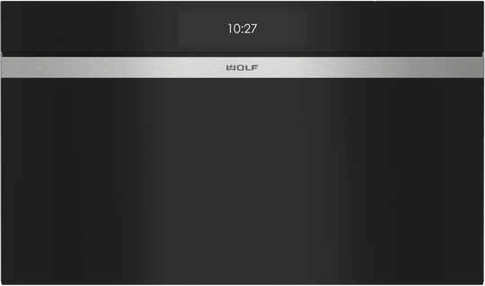 Wolf CSOP3050CMB 30" M Series Contemporary Handleless Convection Steam Oven - Plumbed