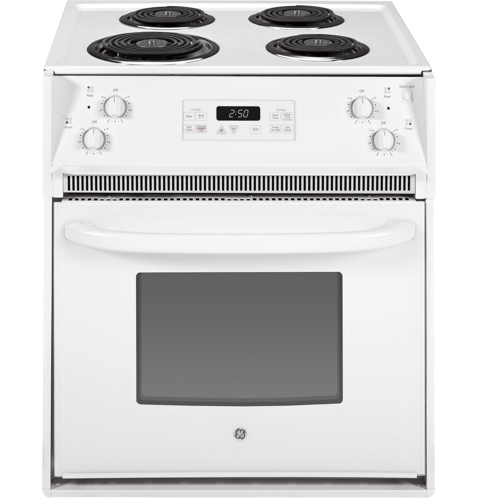 Ge Appliances JM250DTWW Ge® 27" Drop-In Electric Range