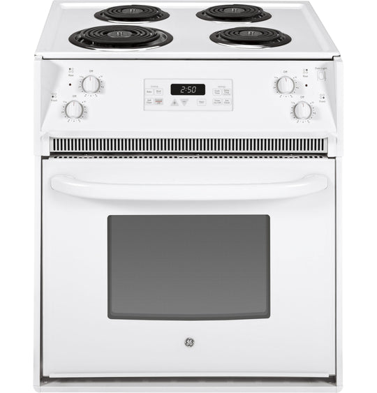 Ge Appliances JM250DTWW Ge® 27" Drop-In Electric Range