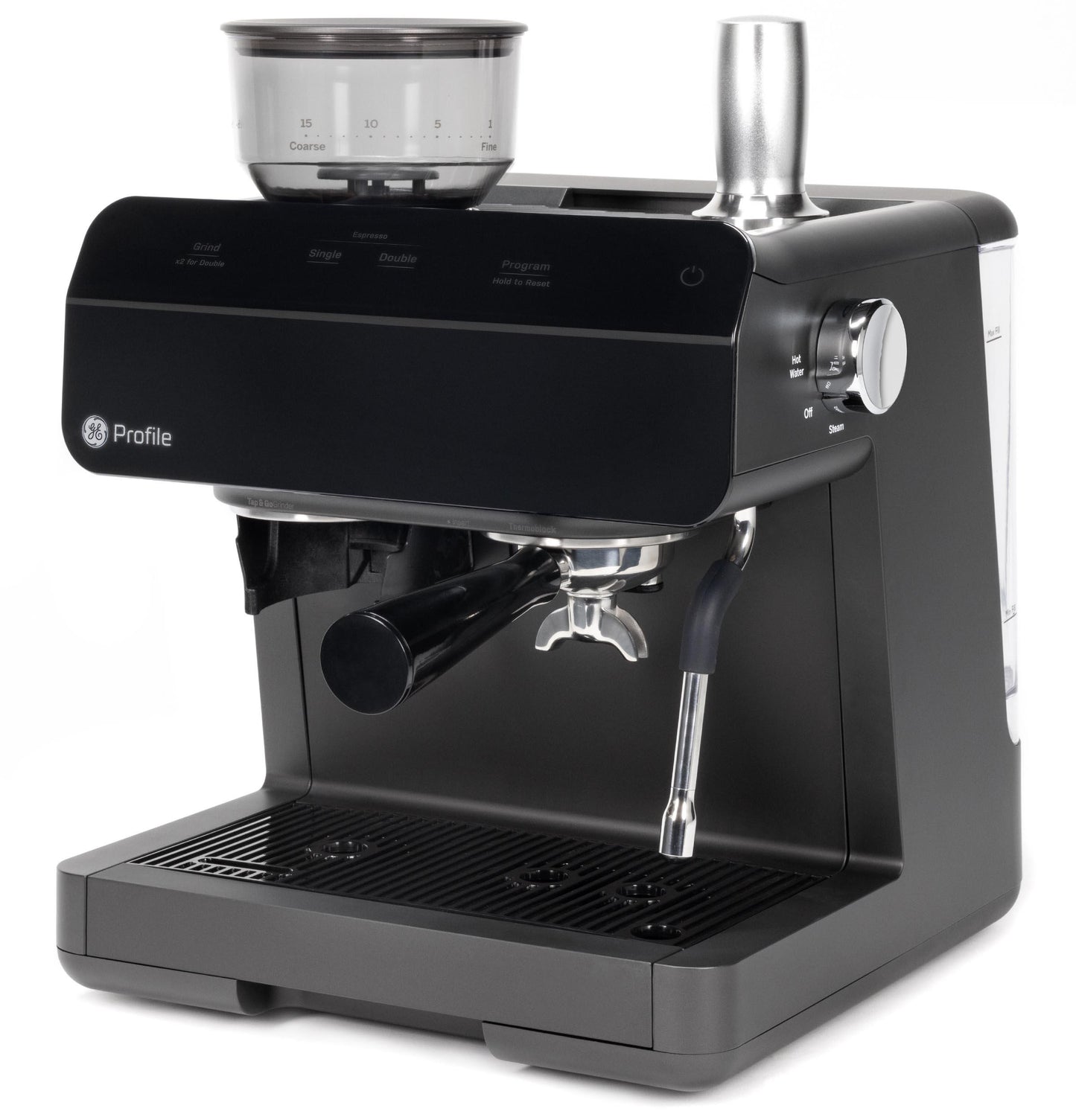 Ge Appliances P7CESAS6RBB Ge Profile™ Semi Automatic Espresso Machine + Frother
