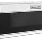 Kitchenaid KMLS311HWH 1000-Watt Low Profile Microwave Hood Combination - White