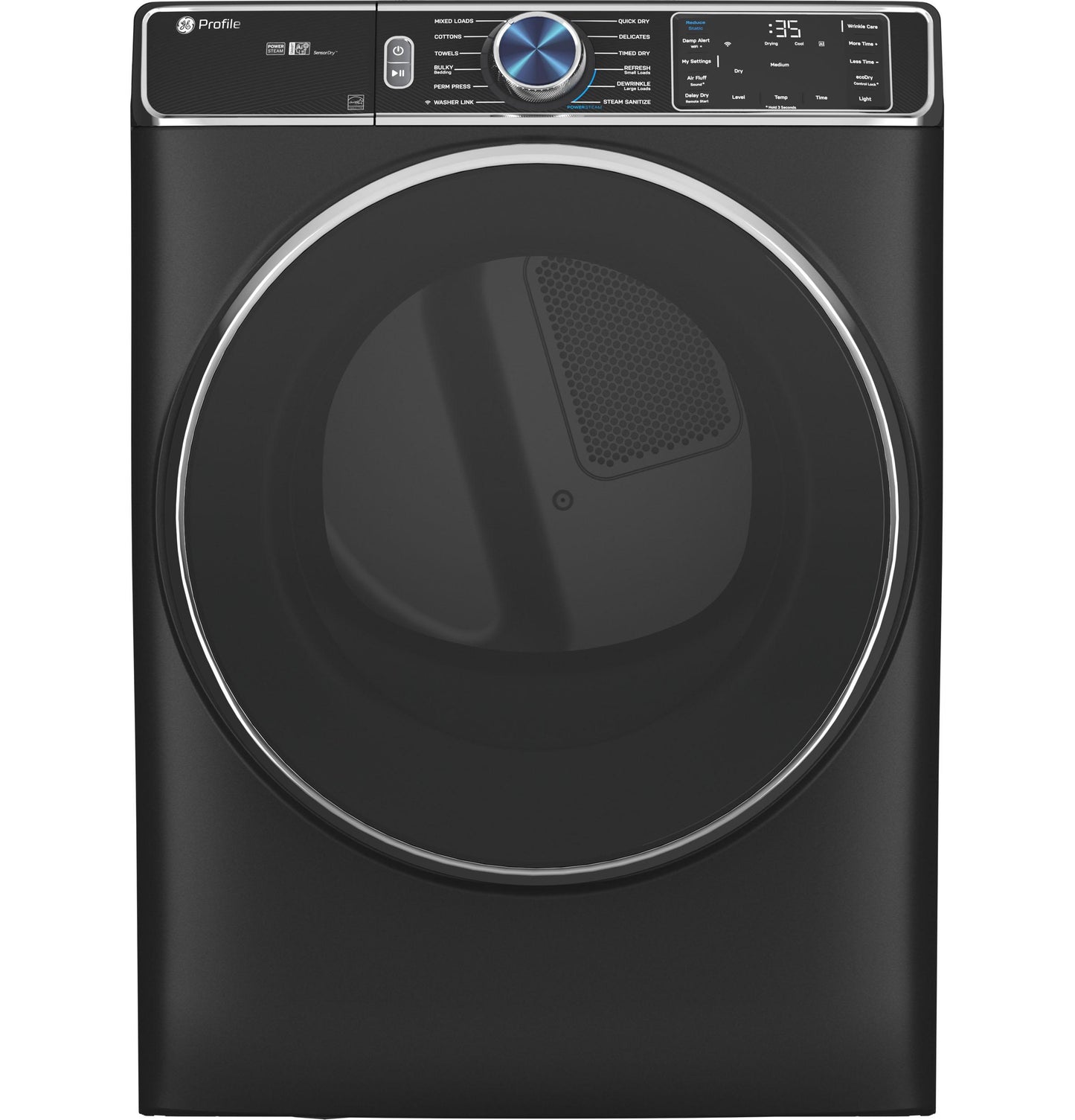 Ge Appliances PFD95ESPTDS Ge Profile&#8482; 7.8 Cu. Ft. Capacity Smart Front Load Electric Dryer With Steam And Sanitize Cycle
