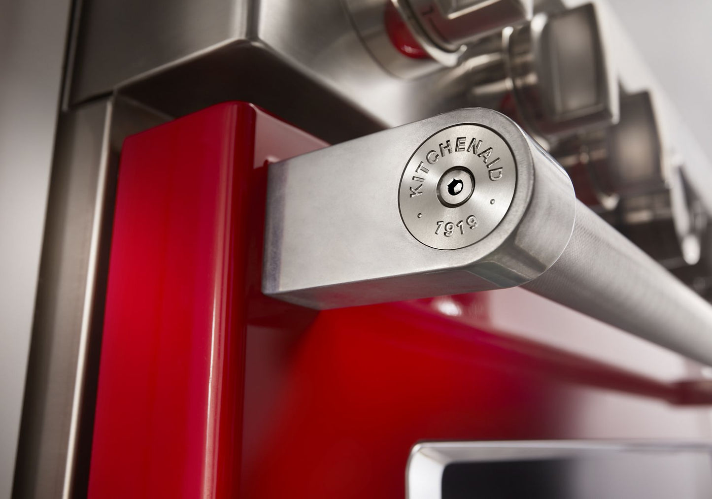 Kitchenaid KFGC506JPA Kitchenaid® 36'' Smart Commercial-Style Gas Range With 6 Burners - Passion Red