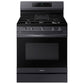 Samsung NX60A6511SG 6.0 Cu. Ft. Smart Freestanding Gas Range With No-Preheat Air Fry & Convection In Black Stainless Steel