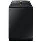 Samsung WA55A7700AV 5.5 Cu. Ft. Extra-Large Capacity Smart Top Load Washer With Auto Dispense System In Brushed Black