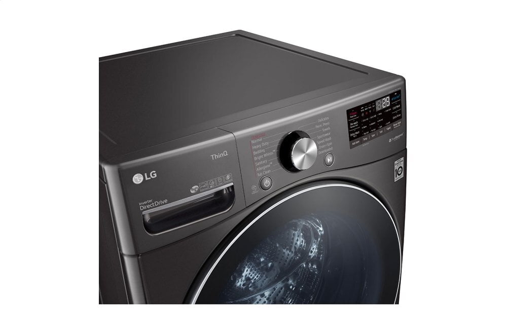 Lg WM4200HBA 5.0 Cu. Ft. Mega Capacity Smart Wi-Fi Enabled Front Load Washer With Turbowash&#8482; 360(Degree) And Built-In Intelligence