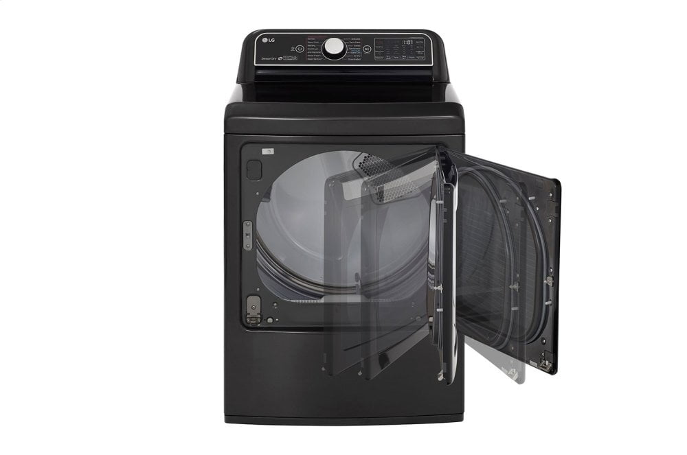 Lg DLEX7900BE 7.3 Cu.Ft. Smart Wi-Fi Enabled Electric Dryer With Turbosteam&#8482;