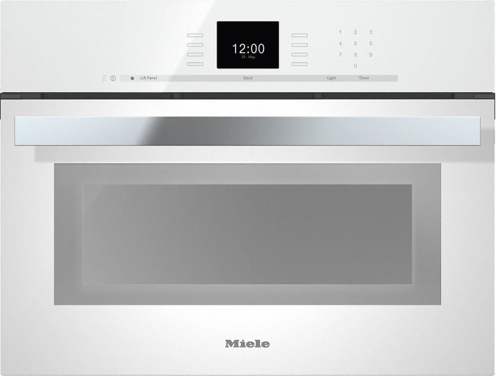 Miele DGC66001WH Dgc 6600-1 Steam Oven With Full-Fledged Oven Function And Xl Cavity Combines Two Cooking Techniques - Steam And Convection.- Brilliant White