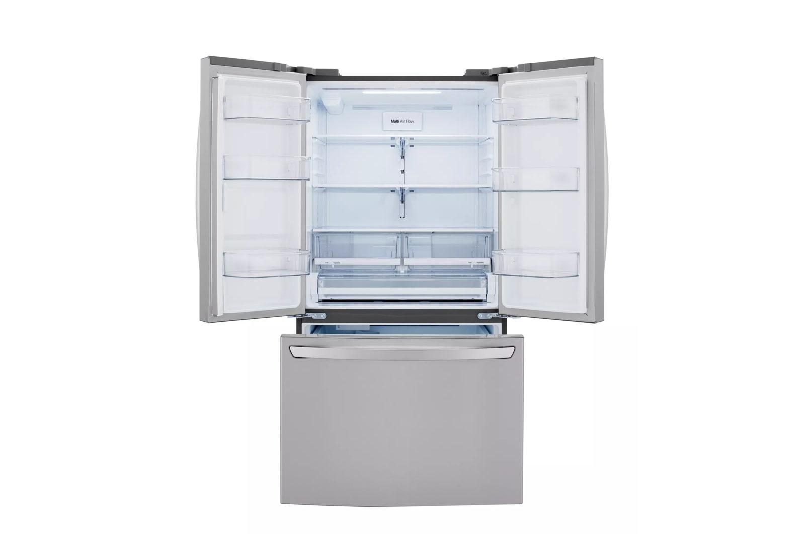 Lg LRFCC23D6S 23 Cu.Ft French Door, Counter-Depth, Non Dispense Refrigerator