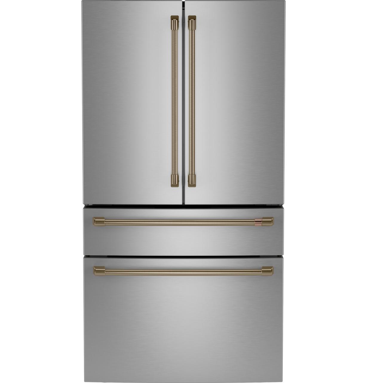 Cafe CGE29DP2TS1 Café&#8482; Energy Star® 28.7 Cu. Ft. Smart 4-Door French-Door Refrigerator With Dual-Dispense Autofill Pitcher