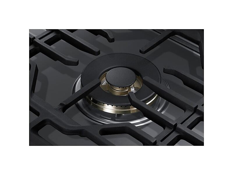 Samsung NA36N7755TS 36" Gas Cooktop With 22K Btu Dual Power Burner In Stainless Steel