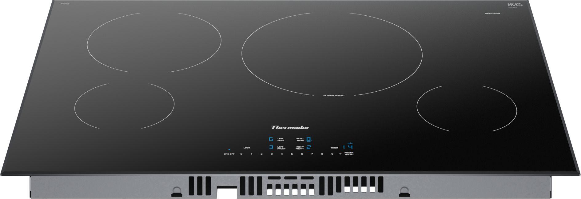 Thermador CIT304YB Induction Cooktop 30'' Black, Surface Mount Without Frame Cit304Yb