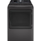 Ge Appliances PTD70EBPTDG Ge Profile™ 7.4 Cu. Ft. Capacity Smart Aluminized Alloy Drum Electric Dryer With Sanitize Cycle And Sensor Dry