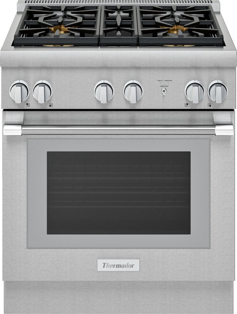 Thermador PRG304WH 30-Inch Pro Harmony® Standard Depth Gas Range Prg304Wh