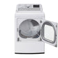 Lg DLEX7800WE 7.3 Cu.Ft. Smart Wi-Fi Enabled Electric Dryer With Turbosteam™