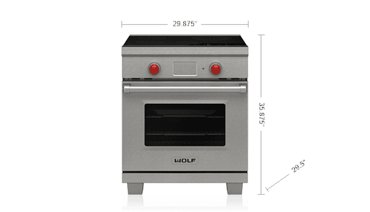 Wolf IR304PESPH 30" Professional Induction Range
