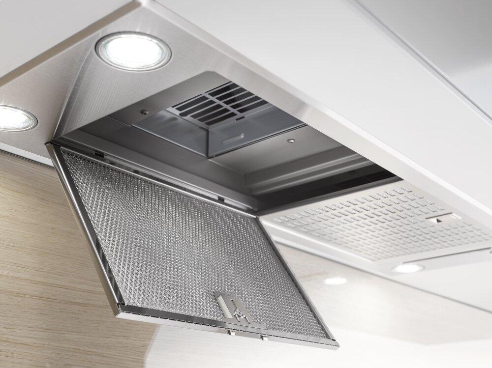 Miele DA2390 STAINLESS STEEL Da 2390 - Insert Ventilation Hood With Energy-Efficient Led Lighting And Backlit Controls For Easy Use.