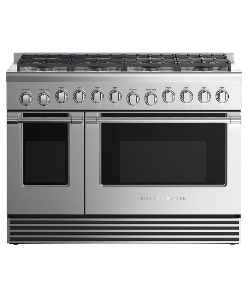 Fisher & Paykel RDV2488LN Dual Fuel Range, 48", 8 Burners