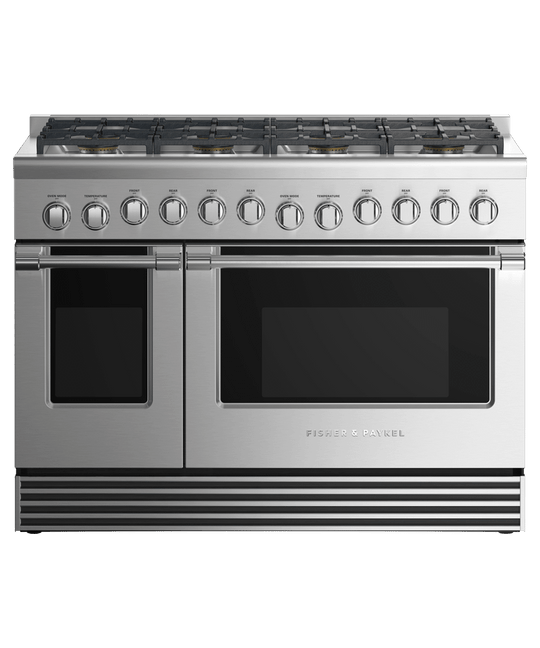 Fisher & Paykel RDV2488LN Dual Fuel Range, 48", 8 Burners