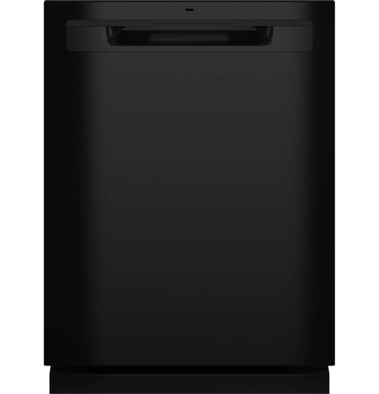 Ge Appliances GDP630PGRBB Ge® Top Control With Plastic Interior Dishwasher With Sanitize Cycle & Dry Boost