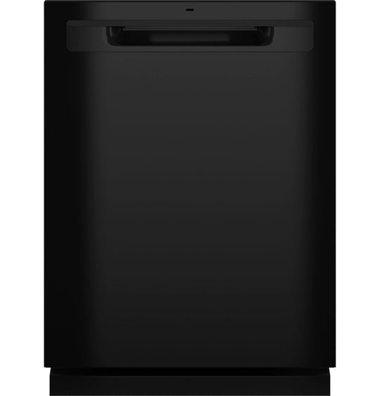 Ge Appliances GDP630PGRBB Ge® Top Control With Plastic Interior Dishwasher With Sanitize Cycle & Dry Boost