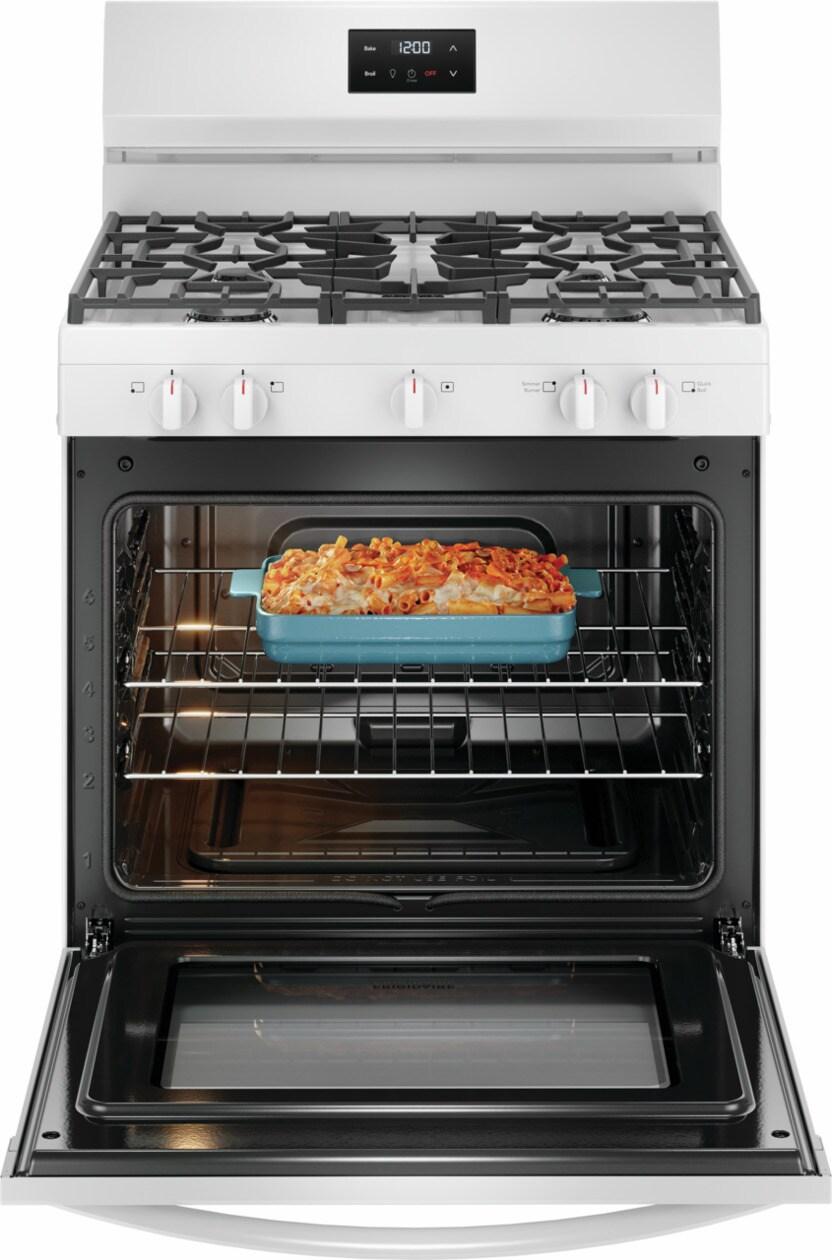 Frigidaire FCRG3052BW Frigidaire 30" Gas Range